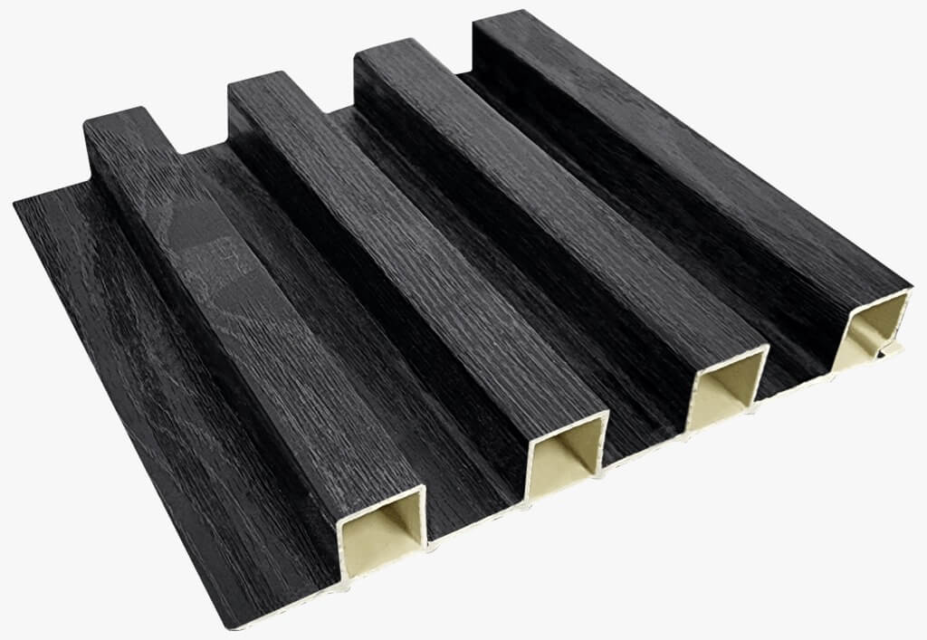 Panel Decorativo de PVC Negro 160 x 23 x 2900 mm - San Miguel Madera ...